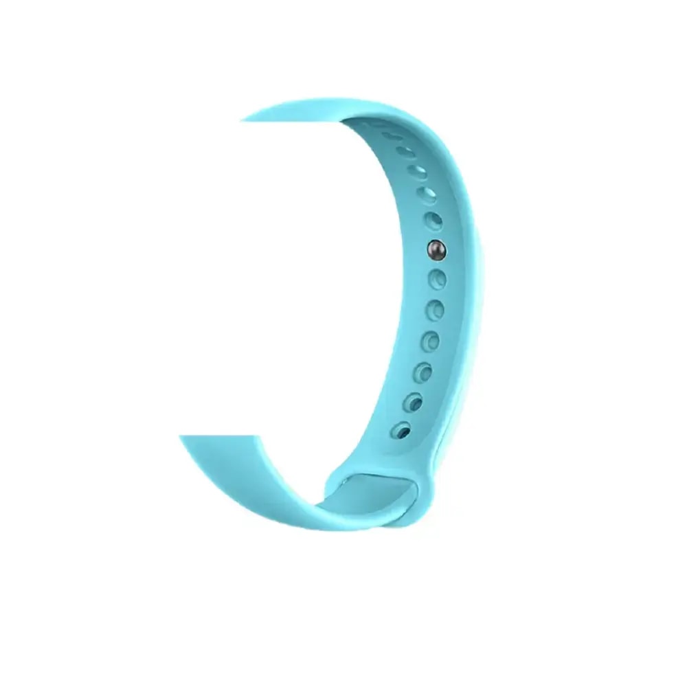 Силиконовый ремешок для Xiaomi Mi Band 8/9 Devia Deluxe Sport, голубой