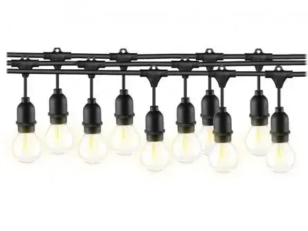 LTC LXLL106 solar LED garland, 7.6 m, 3000 mAh