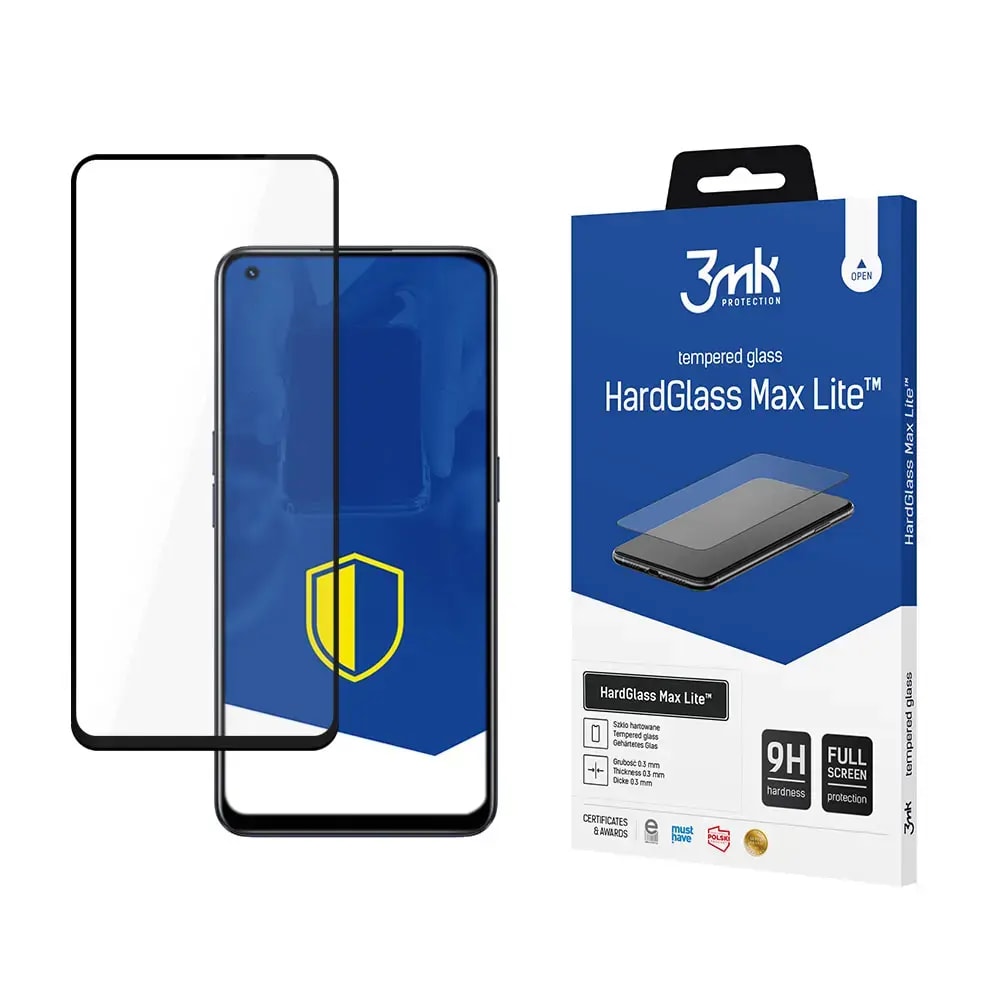 3mk HardGlass Max Lite screen protector for Realme 9 Pro