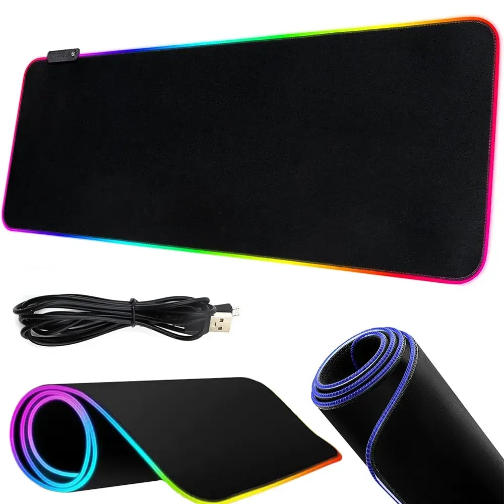 Goodbuy XXL gaming mouse pad, RGB, 800 × 300 mm