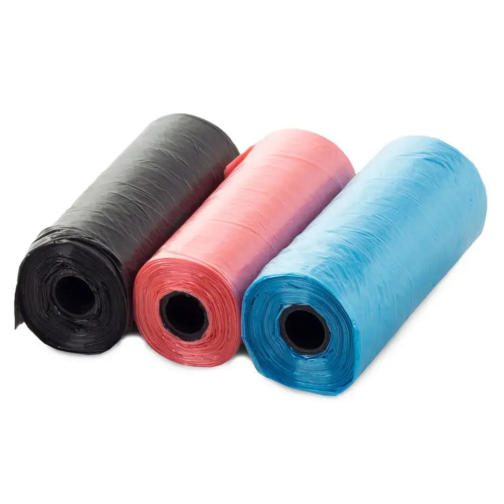 Goodbuy dog waste bags, 45 pcs, 3 colours