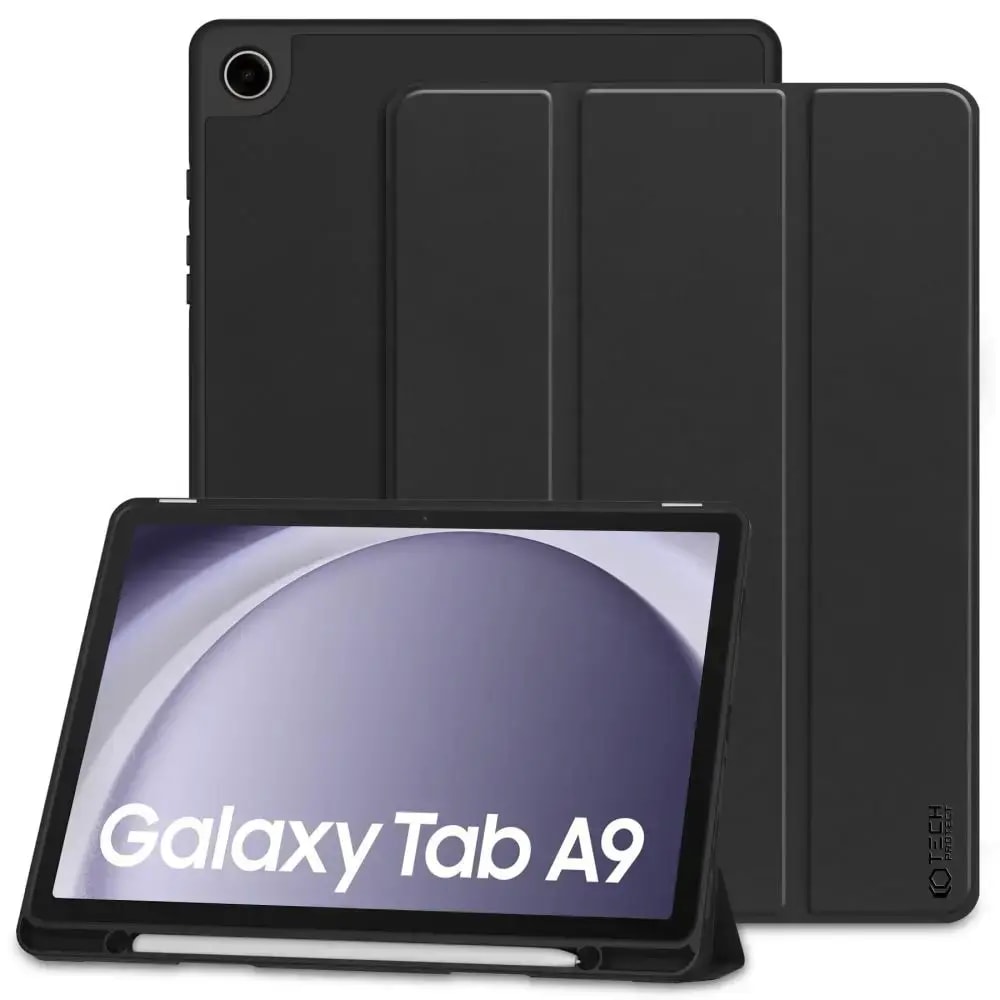 Чехол для Samsung Galaxy Tab A9 Tech-Protect SC Pen, чёрный