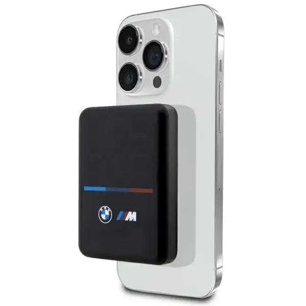 Повербанк BMW BMPBMS3K22PGVK M Collection, 3000 мА·ч, 5 Вт, MagSafe, чёрный