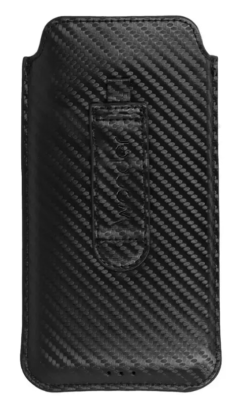 Universaalne telefonitasku Wonder Carbon, suurus L, must