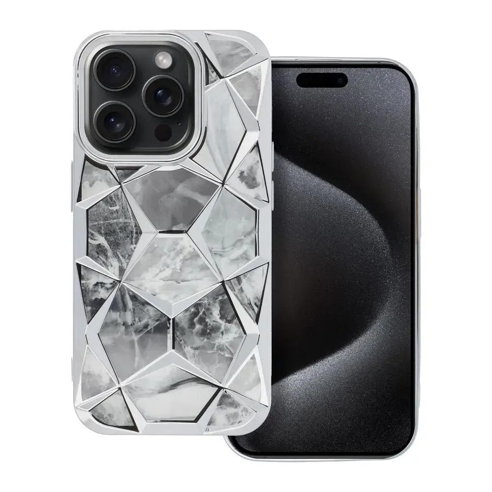 Чехол для iPhone 16 Pro Fusion Twinki, серебристый