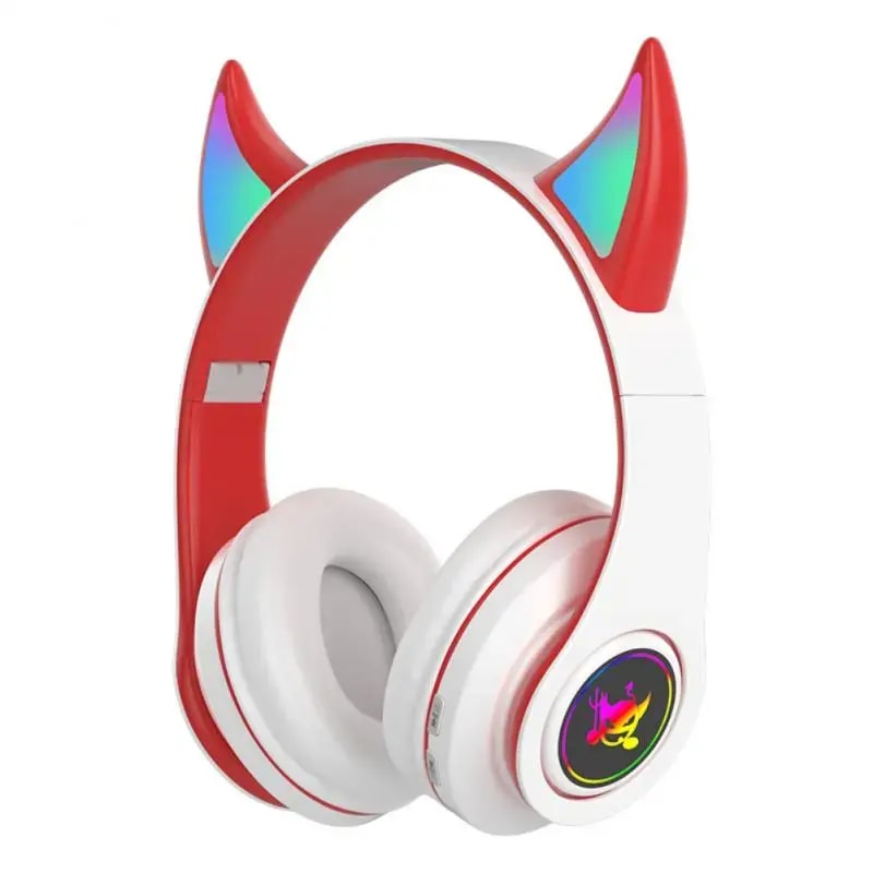 Laste juhtmevabad kõrvaklapid Goodbuy Devil, Bluetooth 5.0, valged
