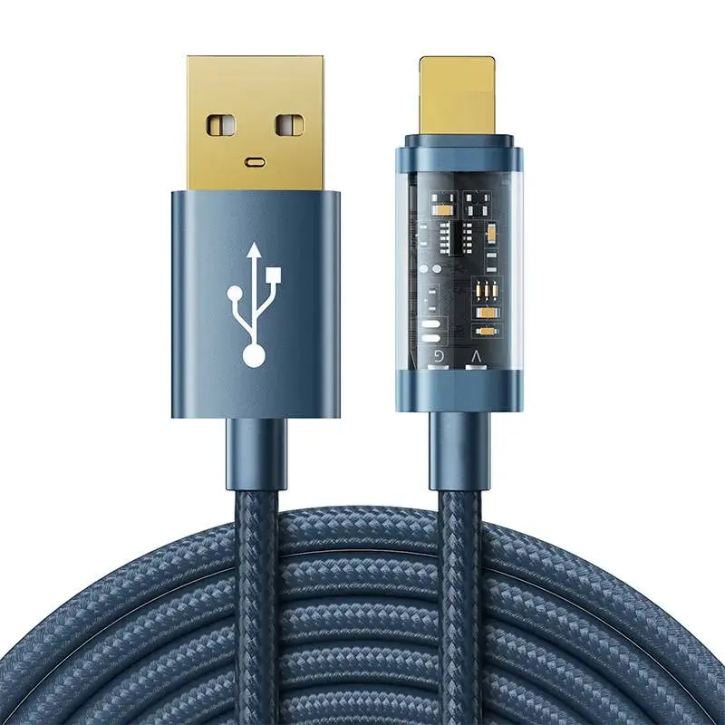 Joyroom S-UL012A20 USB-A to Lightning cable, 2 m, 20 W, blue