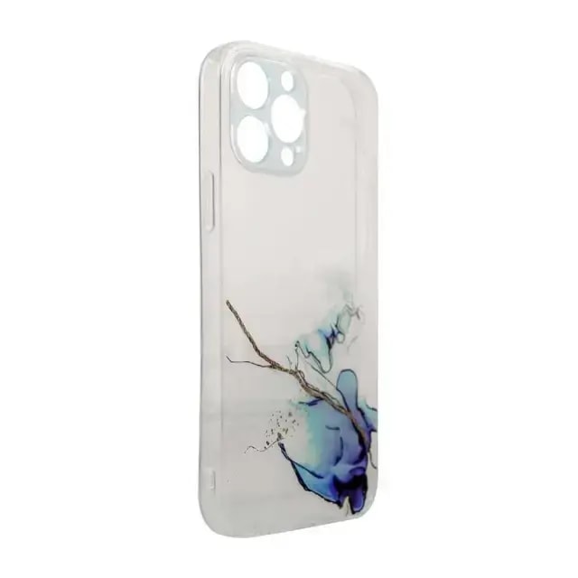 Fusion Marble case for Samsung Galaxy A53 5G, blue, Design Marble