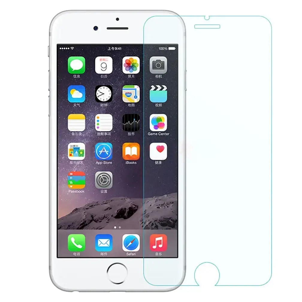 Защитное стекло для iPhone 6 / 6S Gold