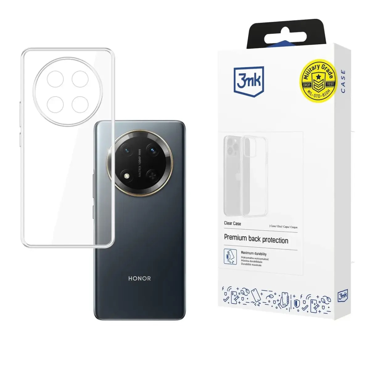 3MK Clear clear case for Honor Magic7 Lite