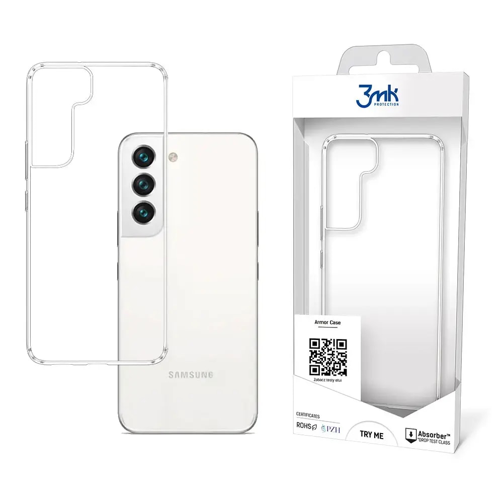 Прозрачный чехол для Samsung Galaxy S22 3mk Armor