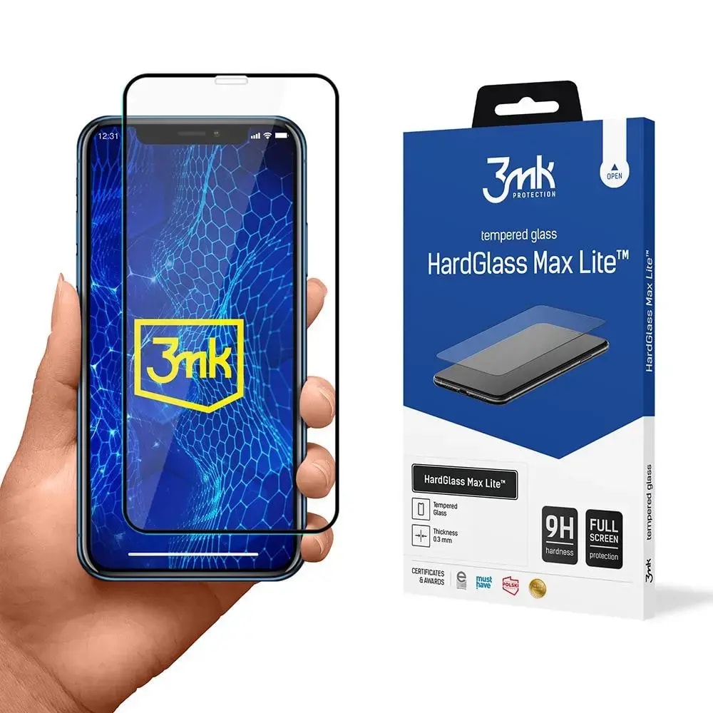 3mk HardGlass Max Lite screen protector for iPhone 11