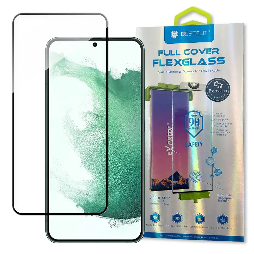 Bestsuit 3D Edge Nano Flexi Glass screen protector for Galaxy S22+
