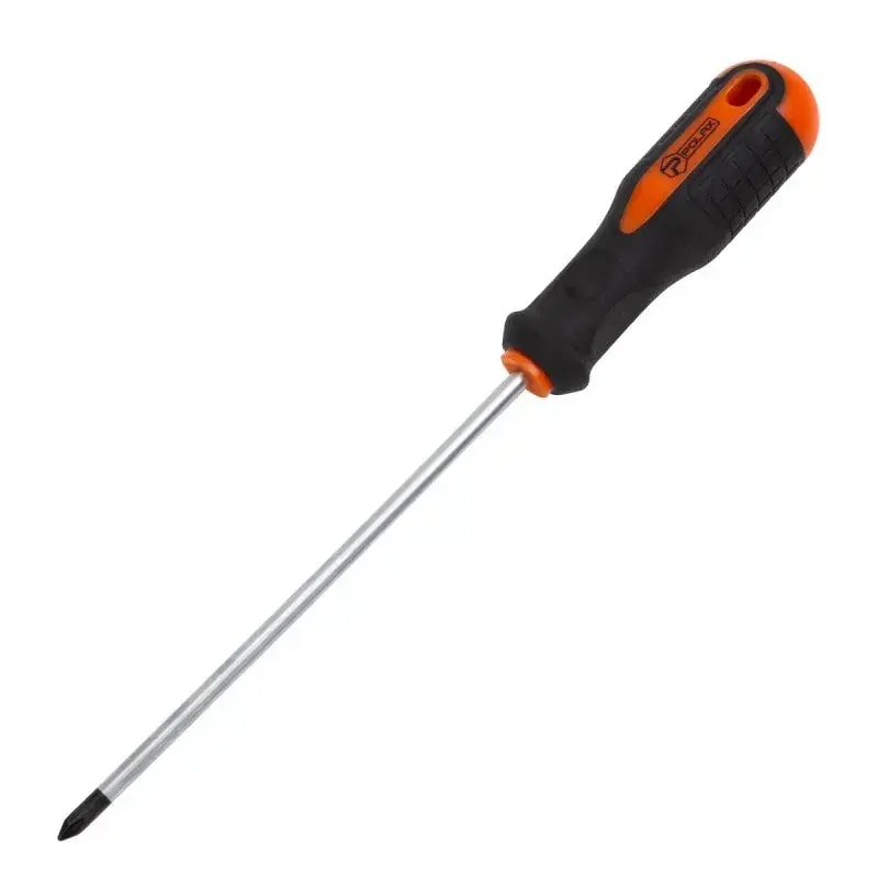 Крестовая отвёртка Polax 51-010, PH1 × 150, Cr-V