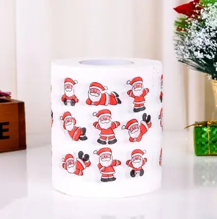 GoodBuy Christmas toilet paper, design 2