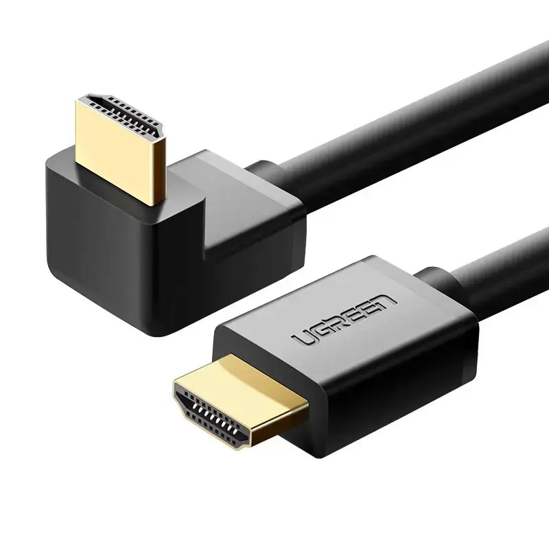 Ugreen HD103 angled HDMI cable (90°), 4K, 2 m, black