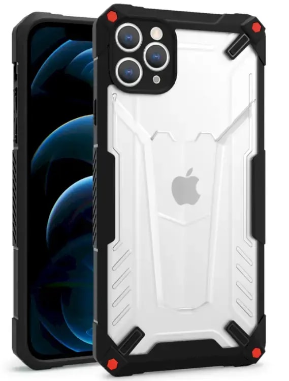 Fusion Hybrid Protect case for iPhone 13 Mini, black
