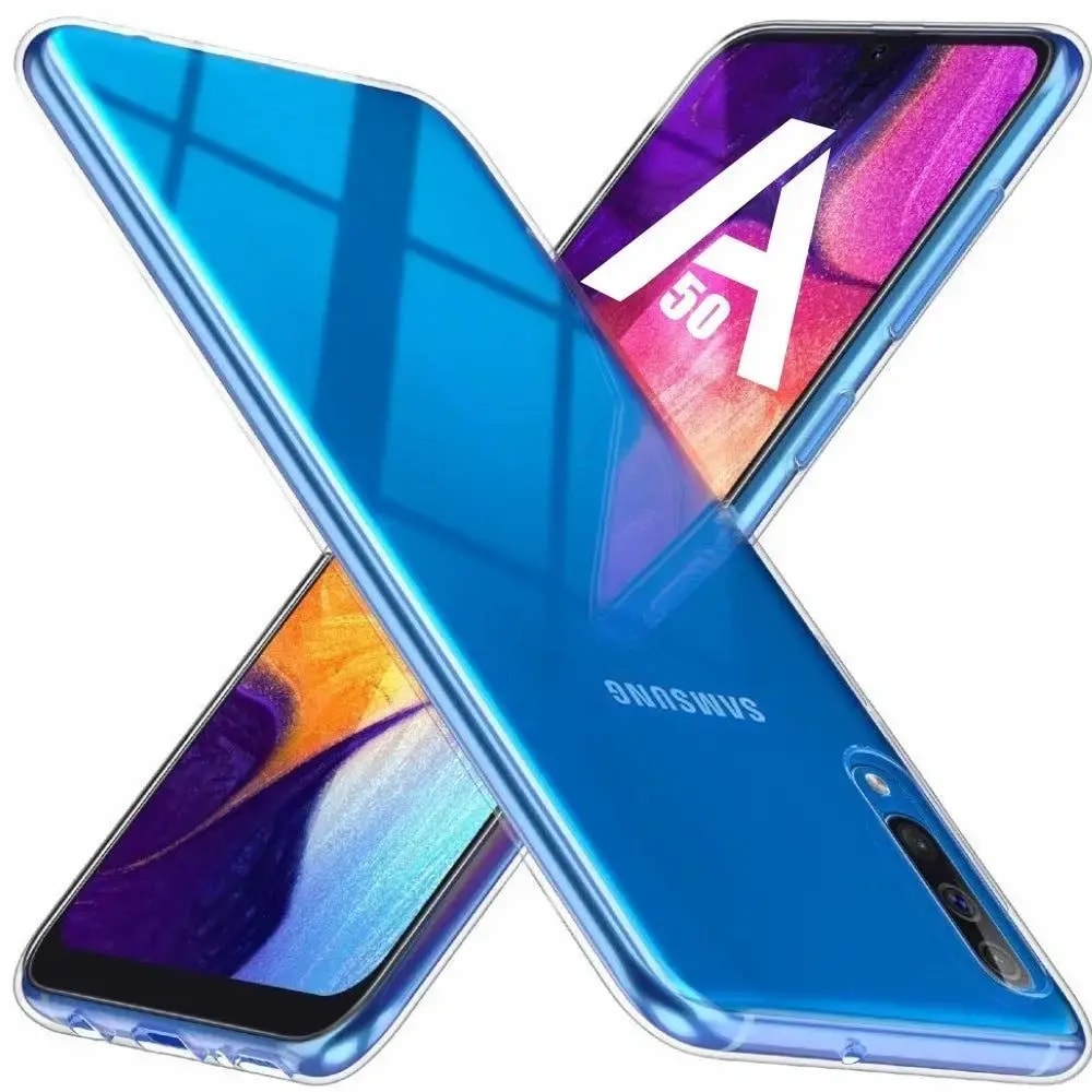 Fusion Ultra Silicone clear case for Samsung Galaxy A30s / A50 4G / A50s