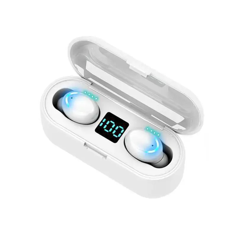 Juhtmevabad kõrvaklapid Fusion F9, Bluetooth 5.1, valged