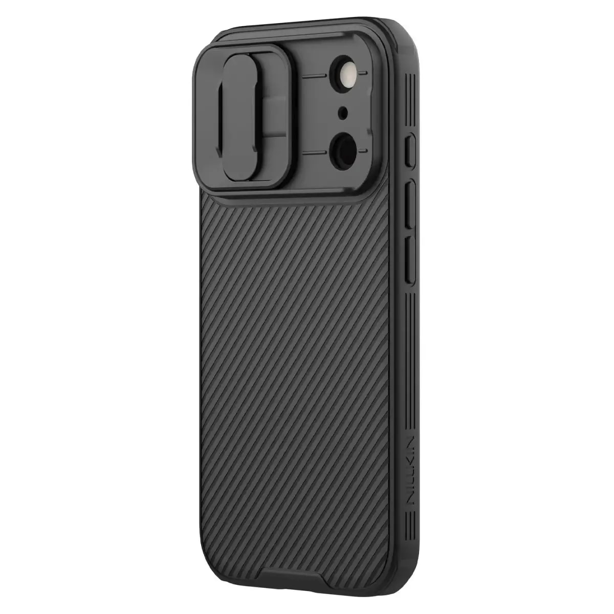 Ümbris iPhone 17 Pro, Nillkin CamShield PRO, must