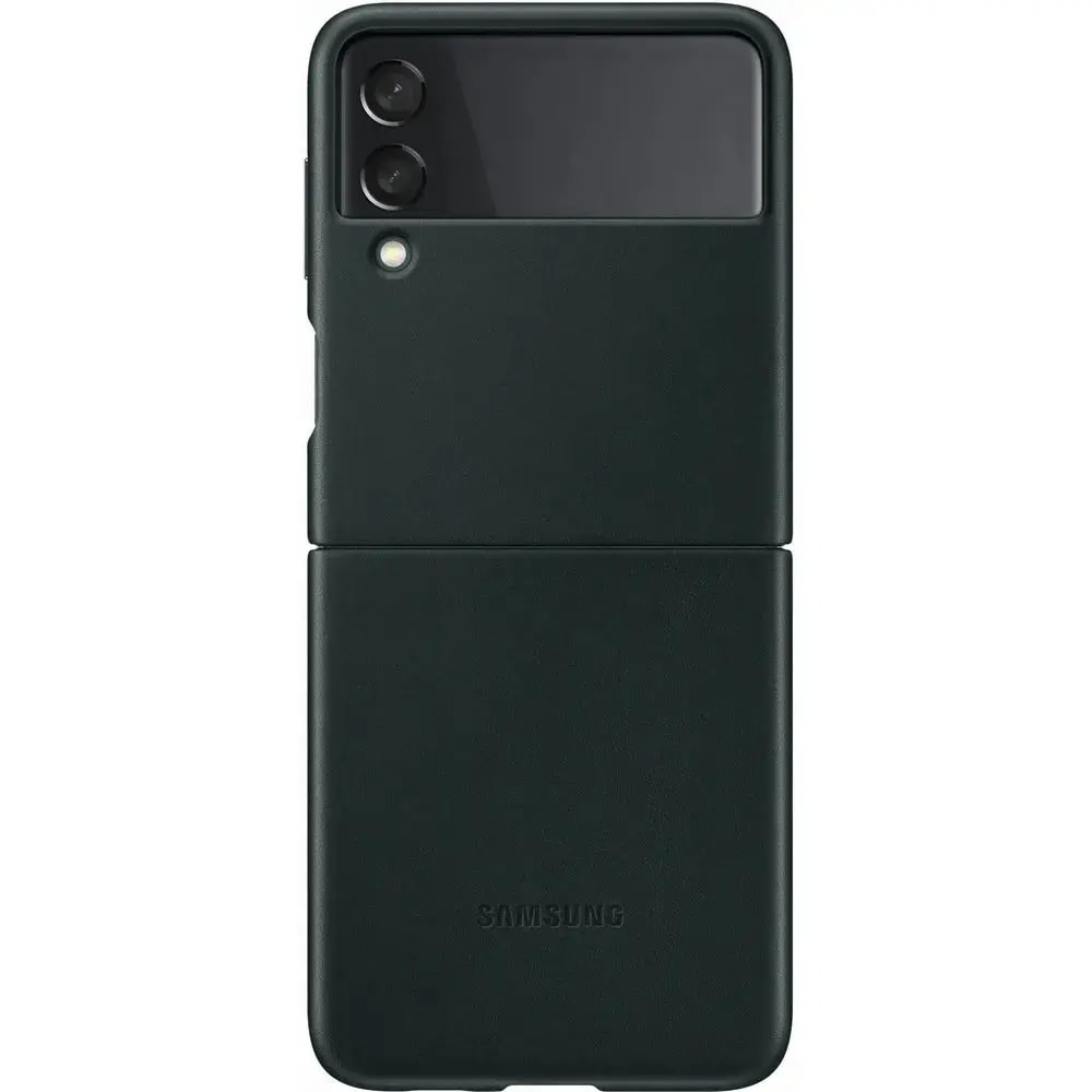 Samsung EF-VF711LGE Leather case for Samsung Galaxy Z Flip 3, green