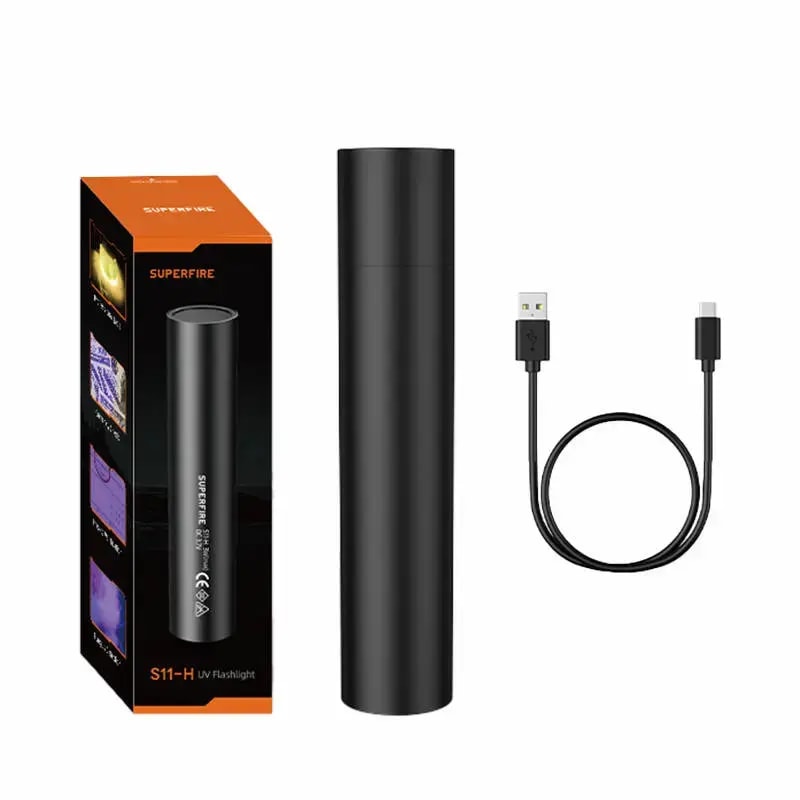 Superfire S11-H UV flashlight, 365 nm