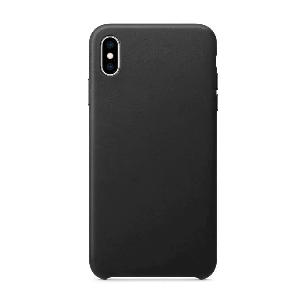 Fusion Eco Leather case for iPhone 12 Pro Max, black