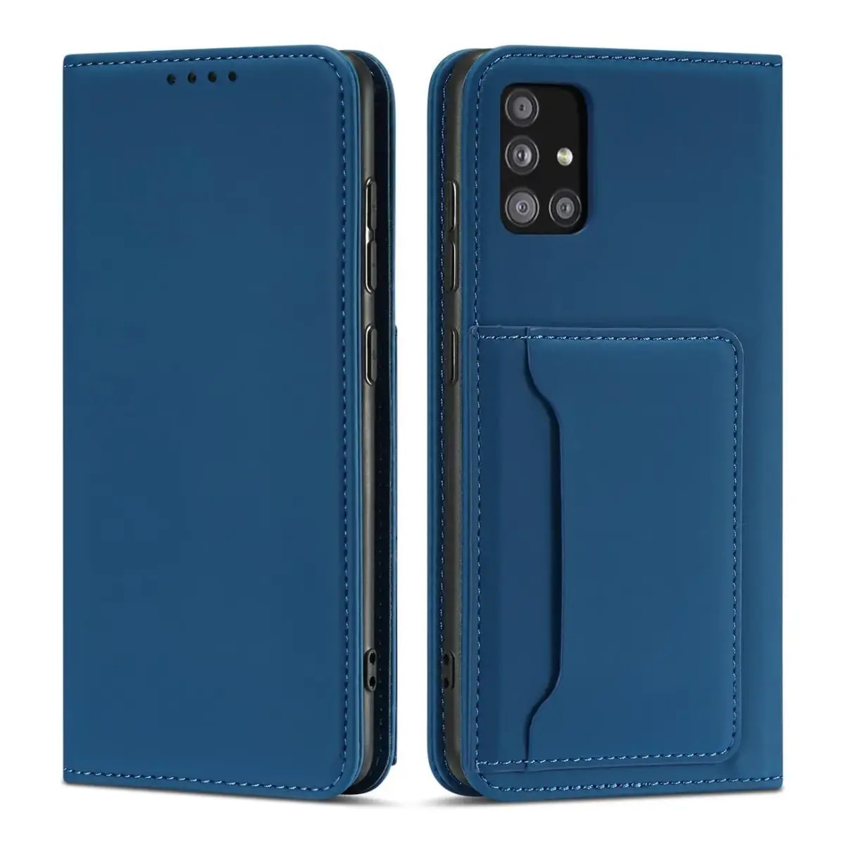 Чехол для Samsung Galaxy A34 Fusion Magnet Card, синий