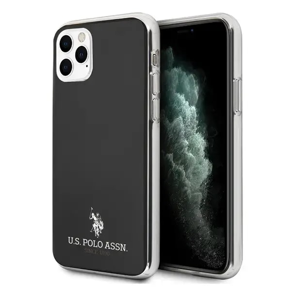 Чехол для iPhone 11 Pro Max U.S. Polo USHCN65TPUBK Small Horse, чёрный
