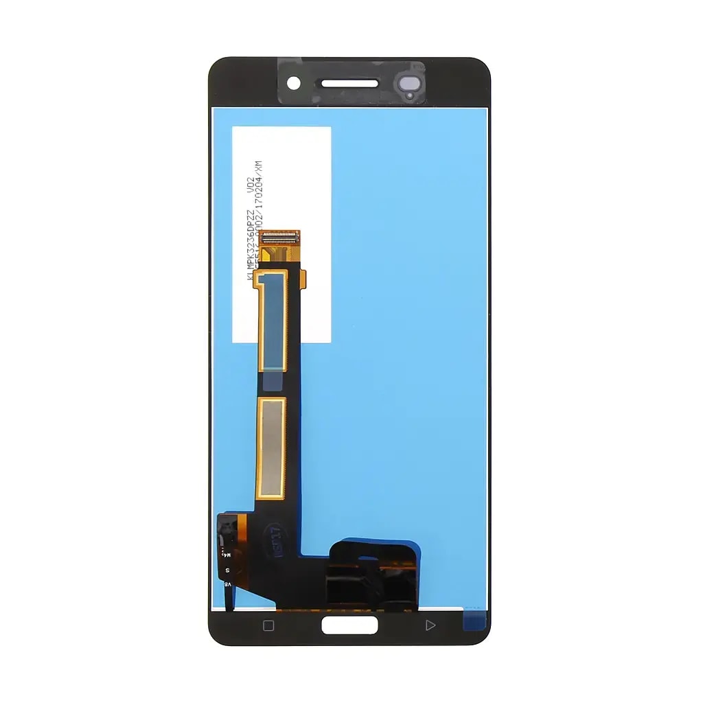 Display module for Nokia 6, black, used