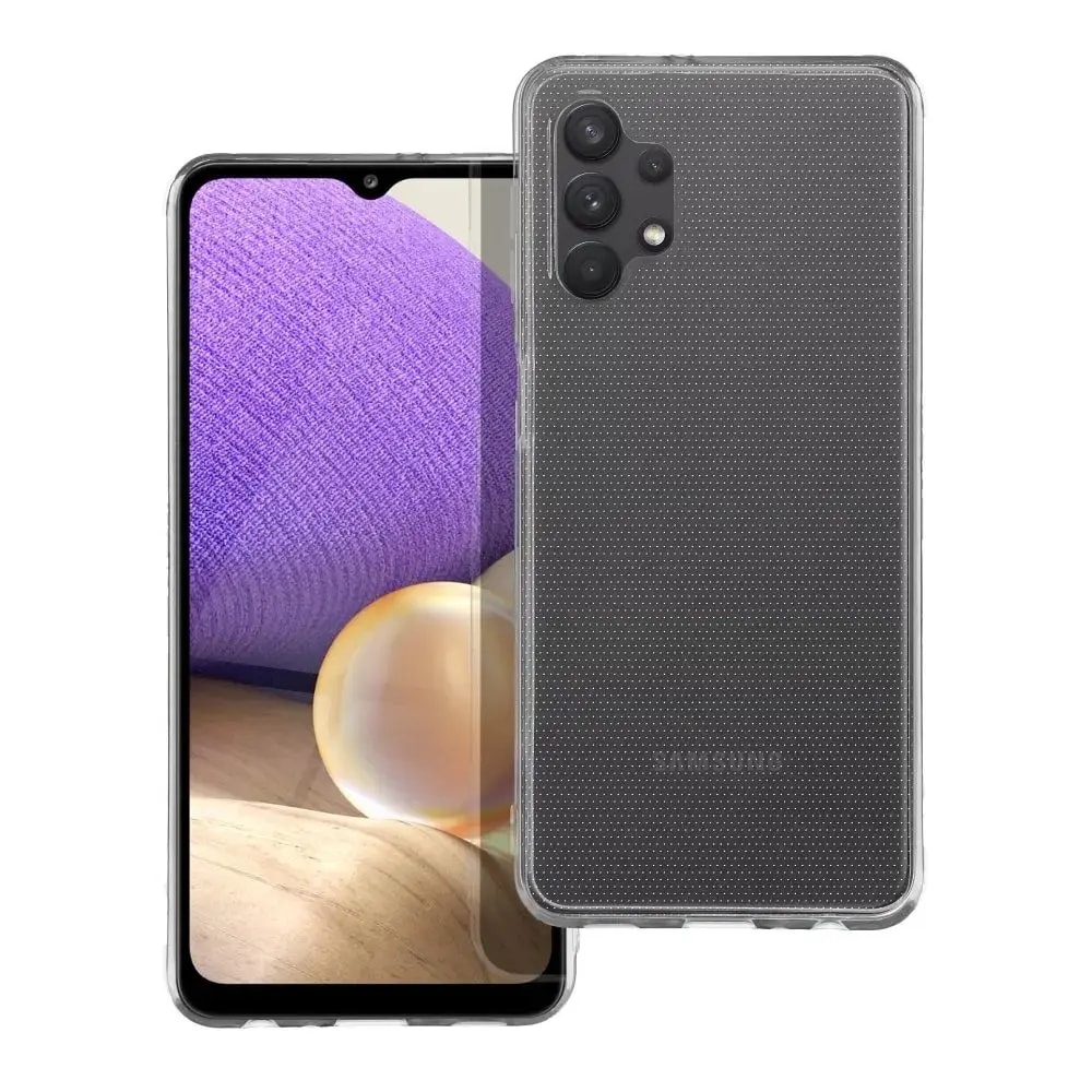 Läbipaistev ümbris Samsung Galaxy A32 5G, CLEAR 2 mm