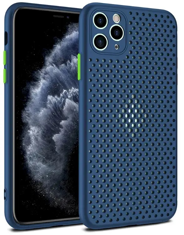 Fusion Breathe case for Samsung Galaxy S20, blue