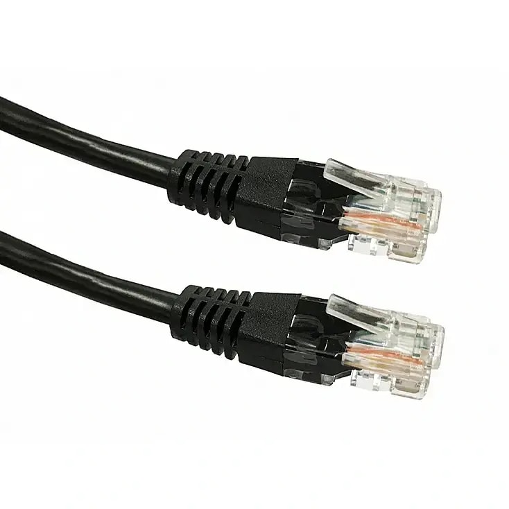 TB Cat5e UTP patch cable, 5 m, black