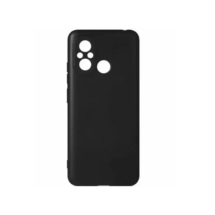 Ümbris Redmi 12C / 11A, Fusion Elegance Fibre Protect, must