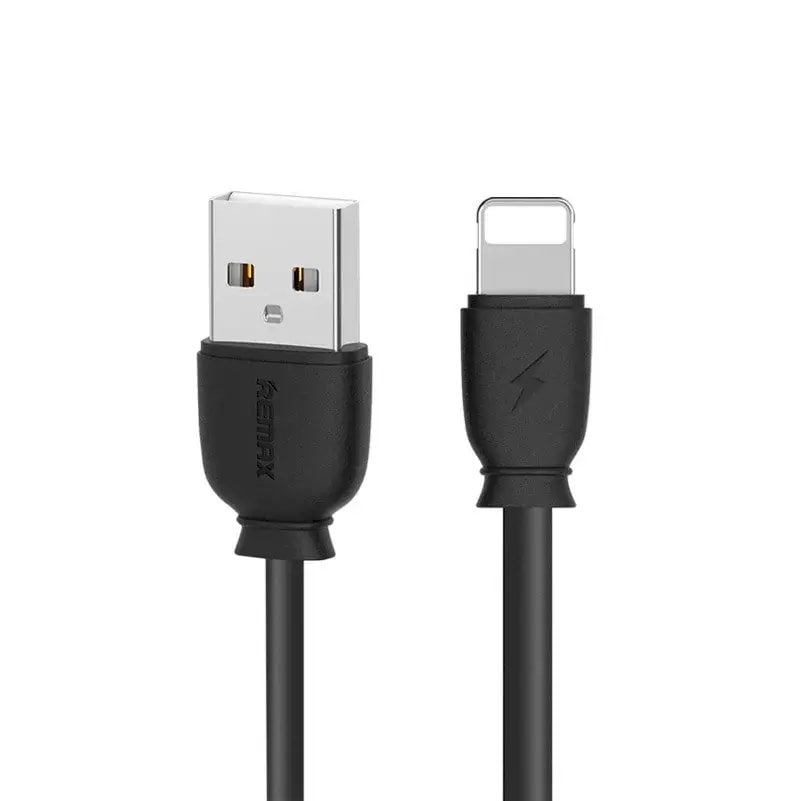 Kaabel USB-A – Lightning Remax Suji RC-134i, 1 m, 10 W, must