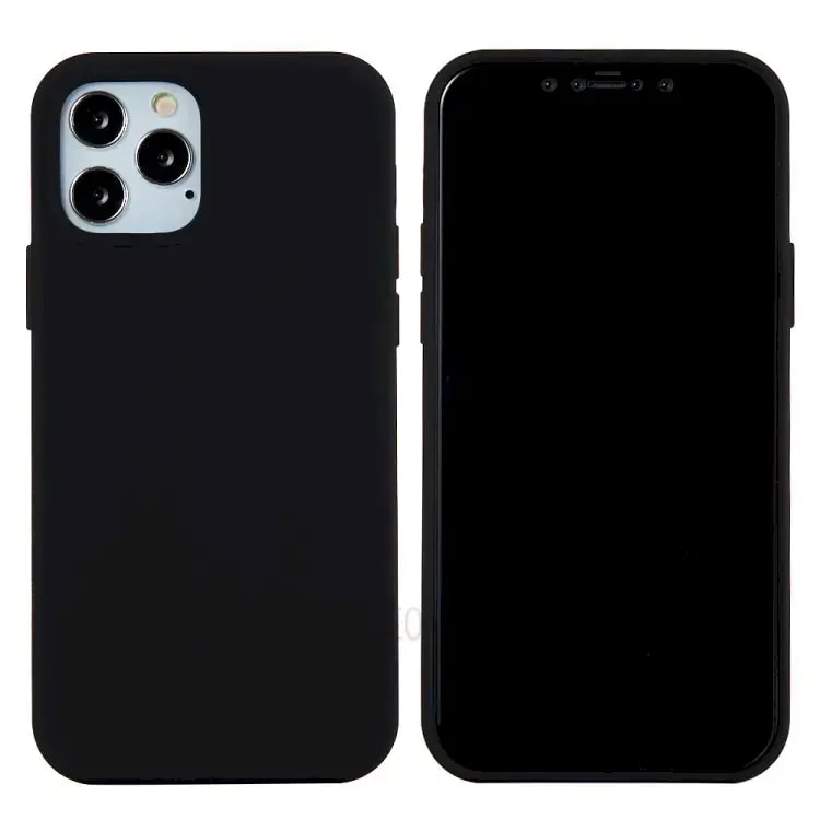 Fusion Elegance Fibre Protect Silicone case for iPhone 15 Pro Max, black