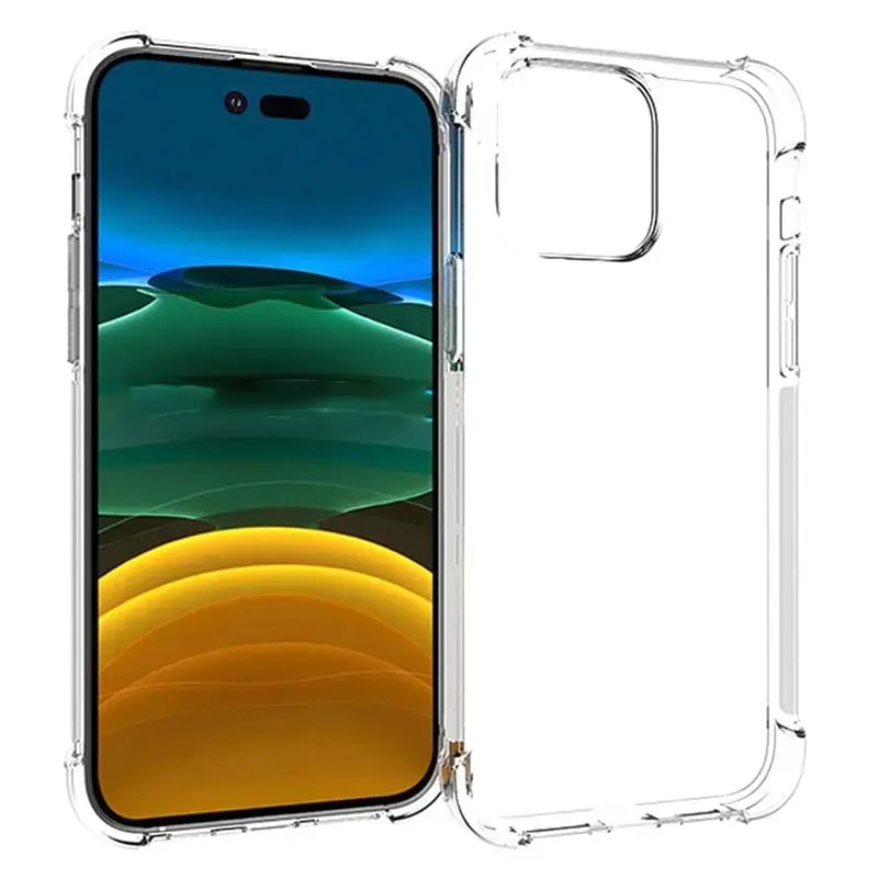 Läbipaistev ümbris iPhone 14 Pro Max, Fusion Anti Shock 1.5 mm