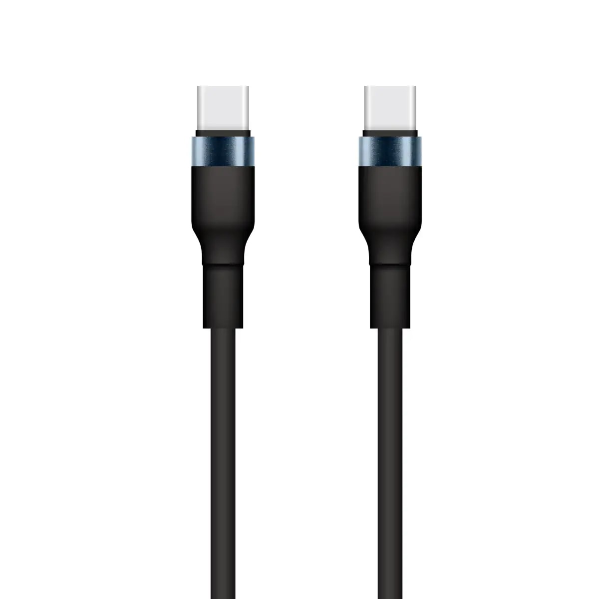 Setty KSC-C-131 USB-C to USB-C cable, 1 m, 15 W, black