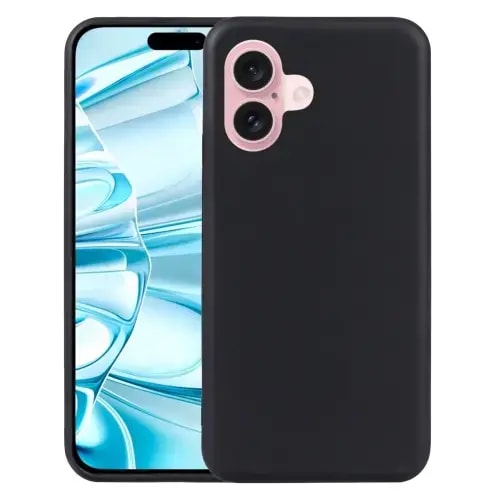 Чехол для iPhone 16 Plus Fusion Silicon, чёрный