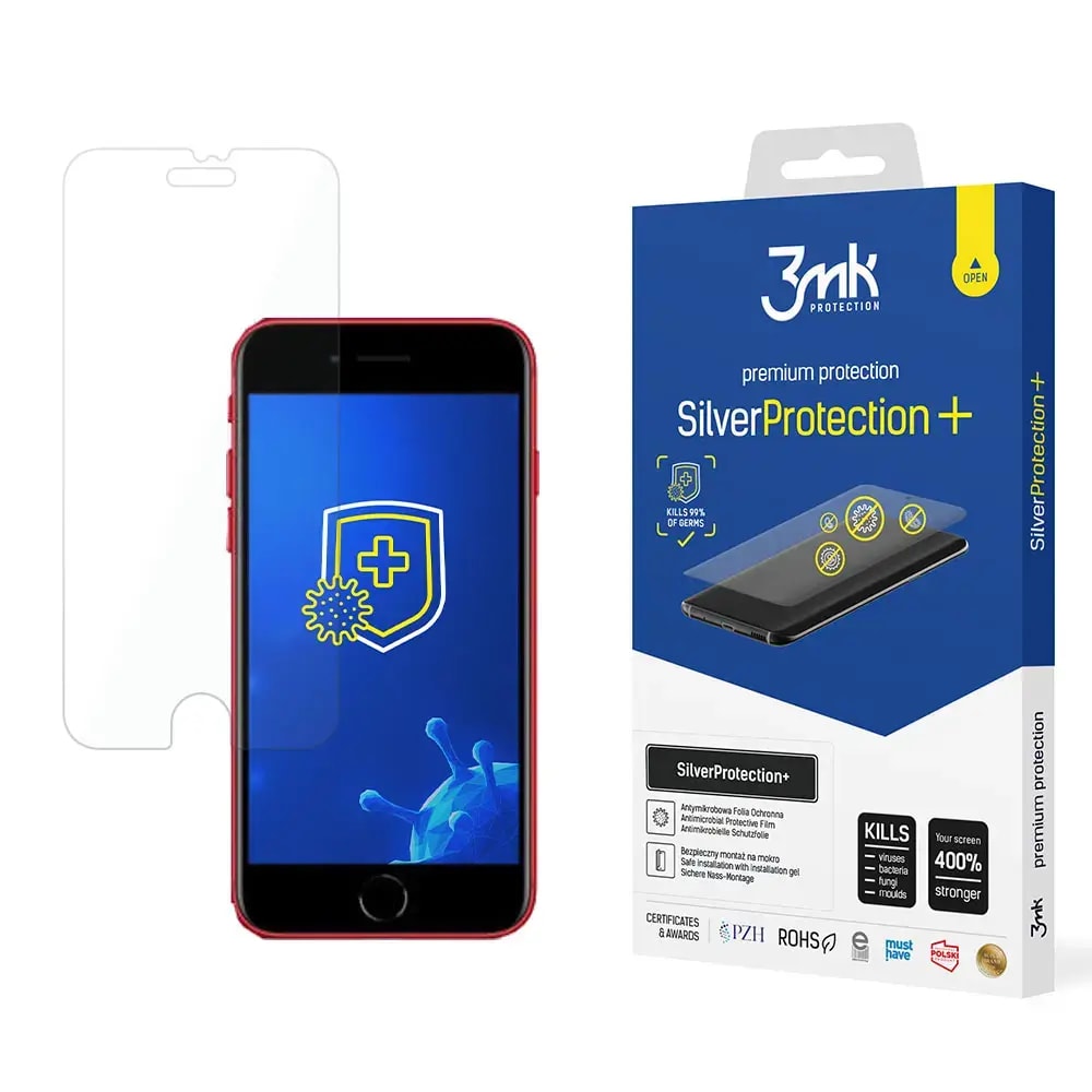 Kaitsekile iPhone SE 2022, 3mk SilverProtection+