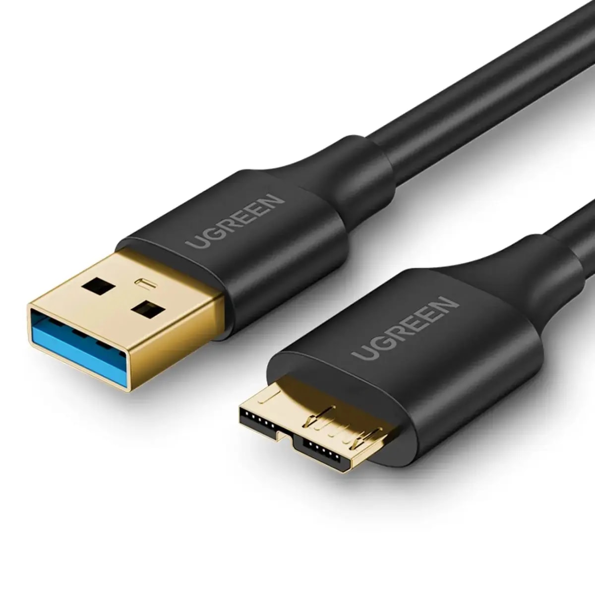 Kaabel USB-A – Micro USB Ugreen US130 10840, 0,5 m, must