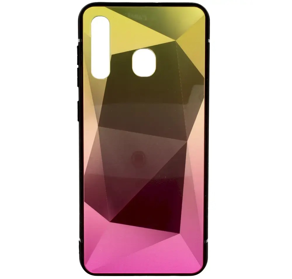 Fusion Stone Ombre case for iPhone 11 Pro, yellow/pink