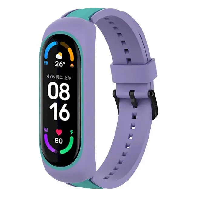 Kellarihm Xiaomi Mi Band 3/4/5/6, Fusion Dual Color, mitmevärviline