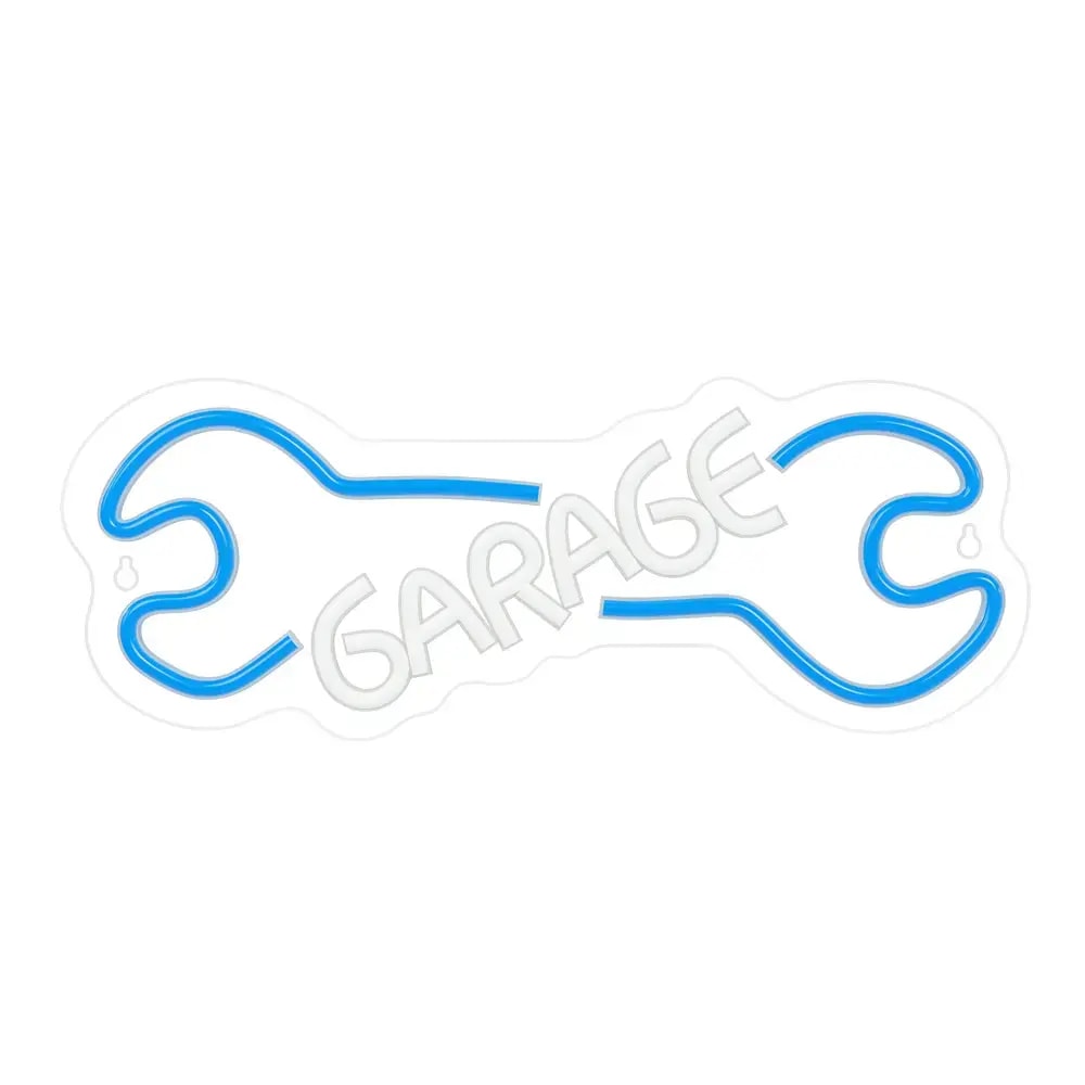 Неоновый светильник Neolia Plexi Garage NNE22, сине-белый