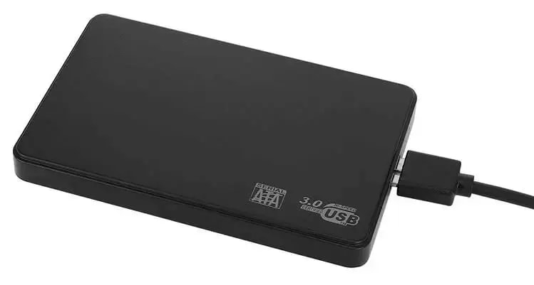 Корпус для диска Fusion 2,5" SATA III, USB 3.0, чёрный