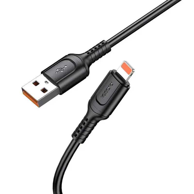 Kaabel USB-A – Lightning KAKU KSC-805, 1 m, 15 W, must