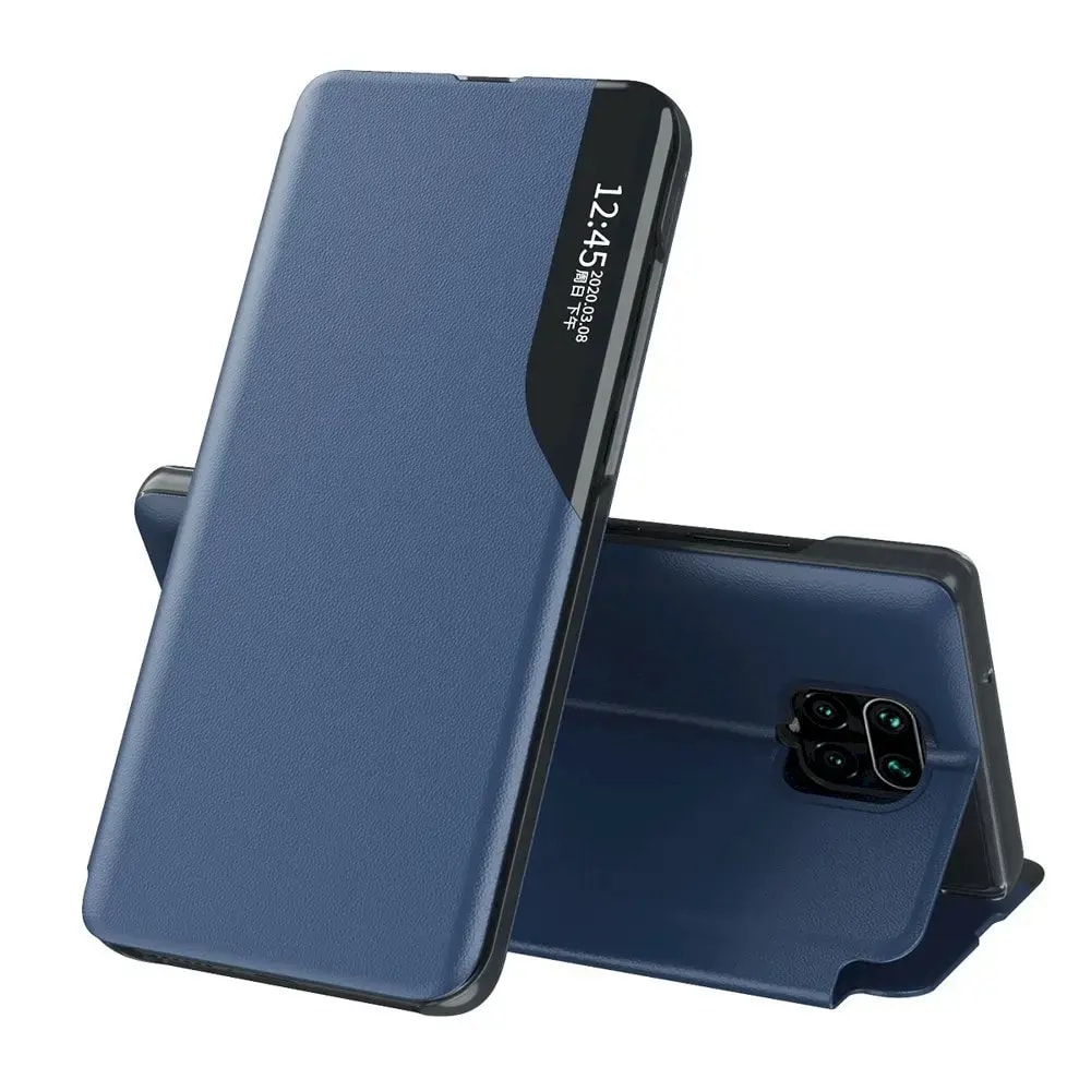 Fusion Eco Leather folio case for Samsung Galaxy A13 5G, blue