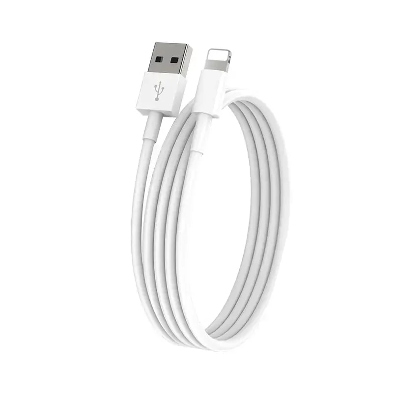 Кабель USB-A – Lightning EGA D1, 1 м, 12 Вт, белый