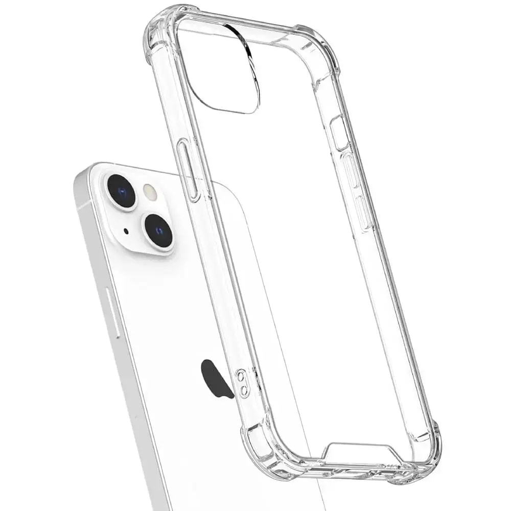 Läbipaistev ümbris iPhone 15 Plus, Fusion Anti Shock 1.5mm
