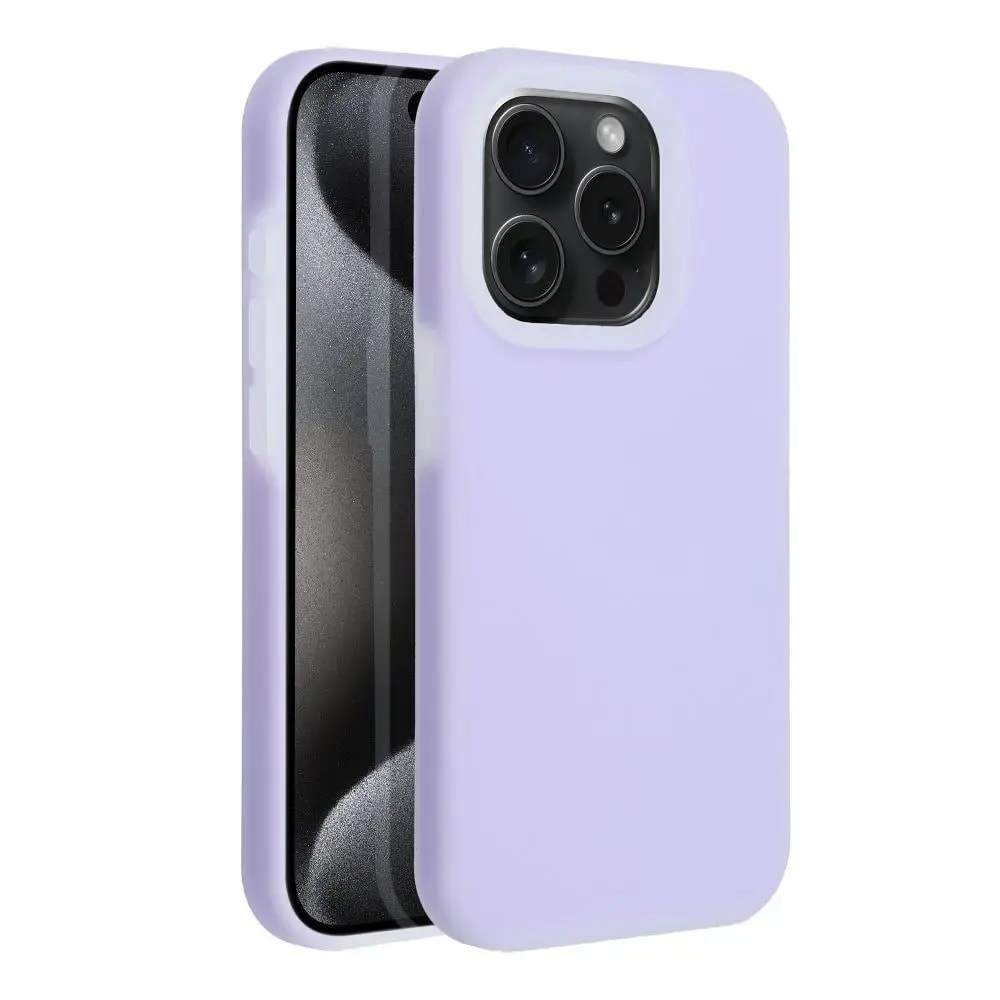 Fusion Candy case for iPhone 16, purple